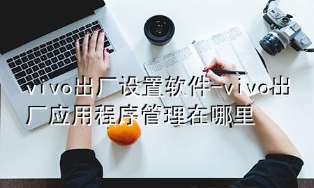 vivo出厂设置软件-vivo出厂应用程序管理在哪里