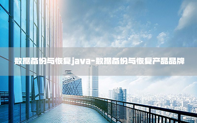 数据备份与恢复java-数据备份与恢复产品品牌